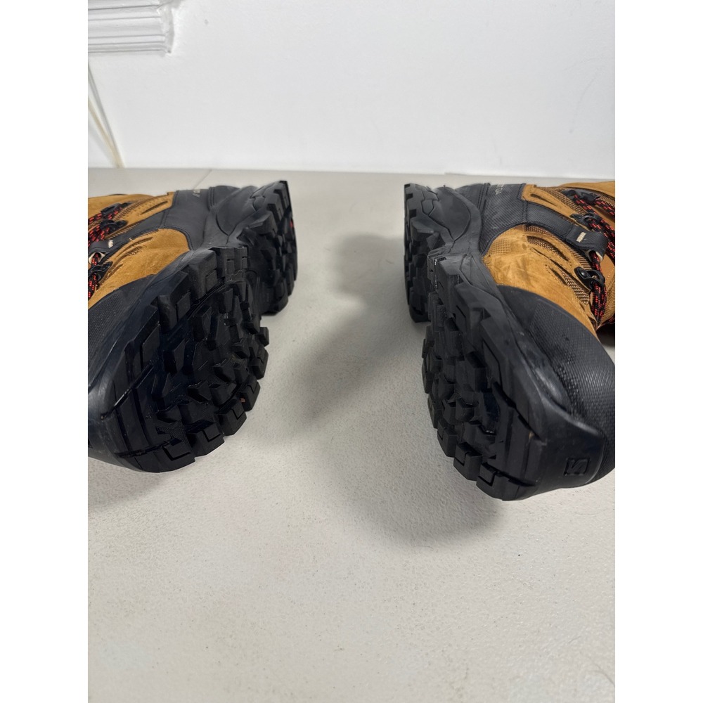 Salomon Quest 4 Gore-Tex Hiking Boots Brown Black Men 414465 Waterproof GORE-TEX - Picture 3 of 11